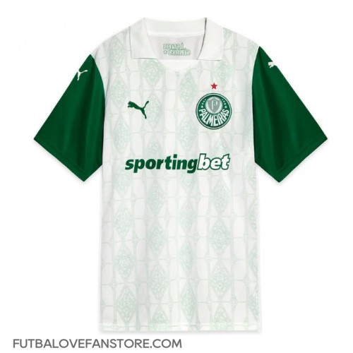 Palmeiras Vonkajší futbalový dres 2025-26 Krátky Rukáv Palmeiras Vonkajší futbalový dres 2025-26 Krátky Rukáv